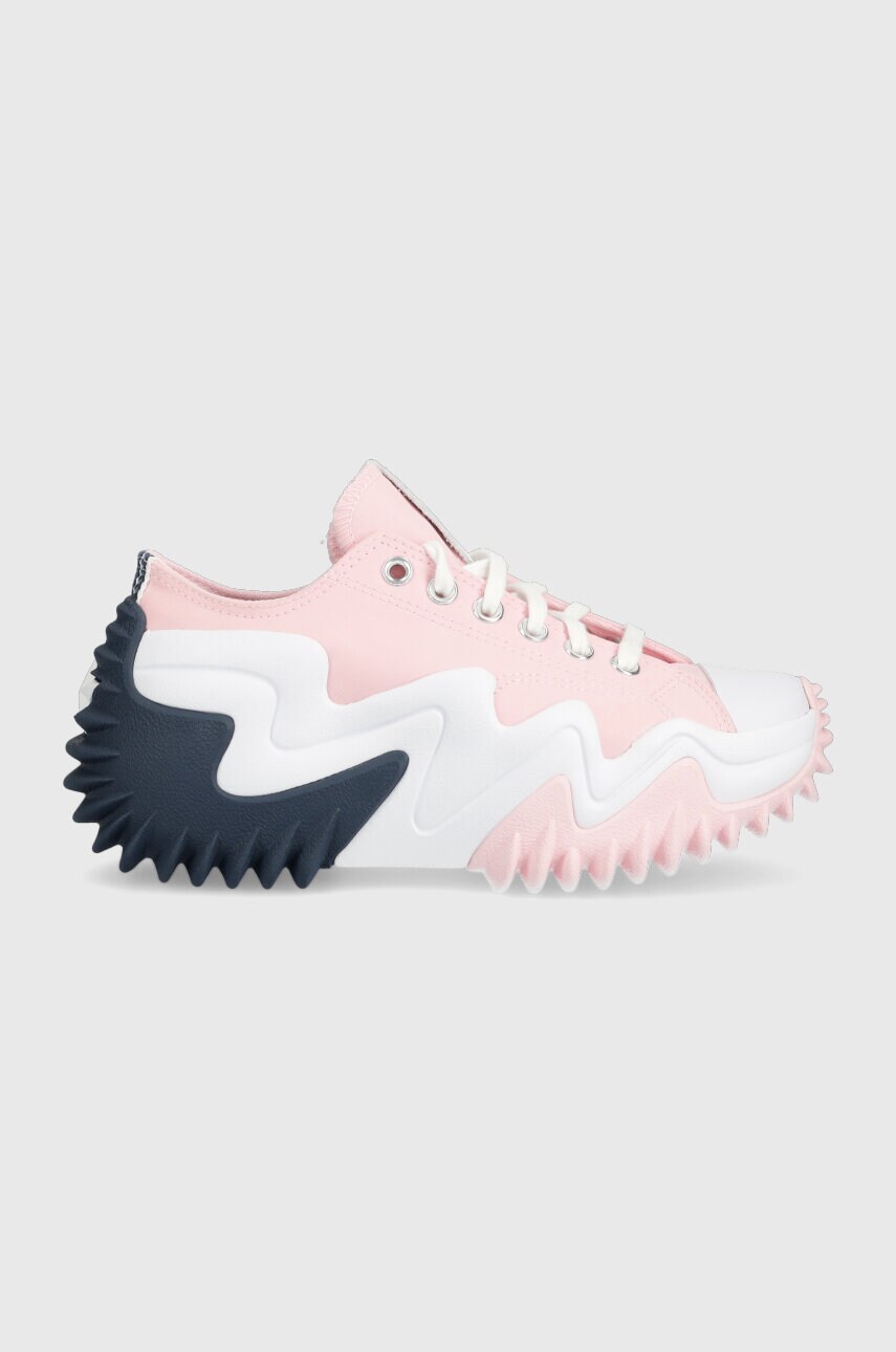 Converse tenisi run star motion cx platform culoarea roz, a03079c