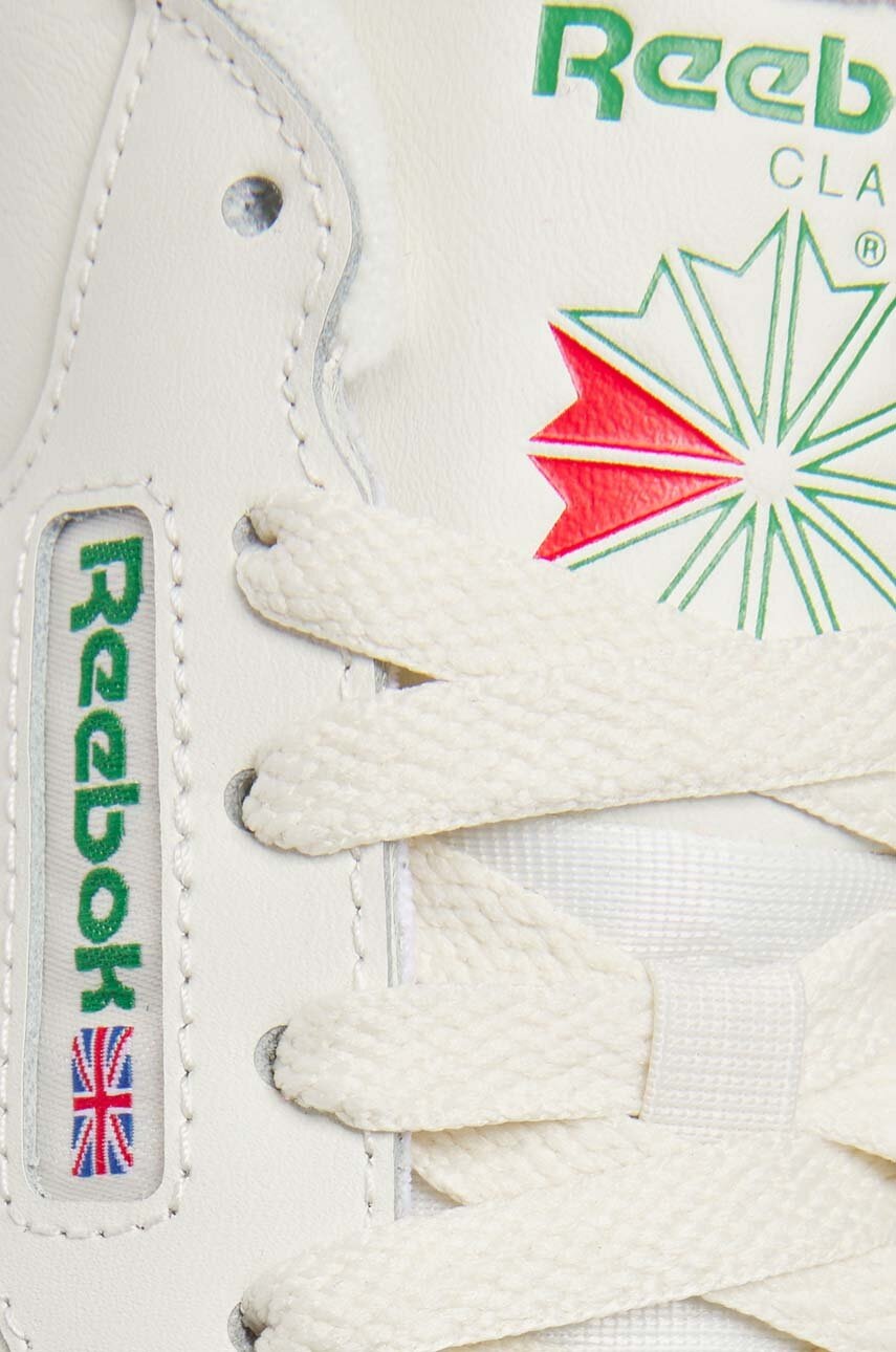 Δερμάτινα αθλητικά παπούτσια Reebok Classic Club C Extra GZ2423 CLUB C χρώμα: μπεζ GZ2423.100010060 φωτογραφία