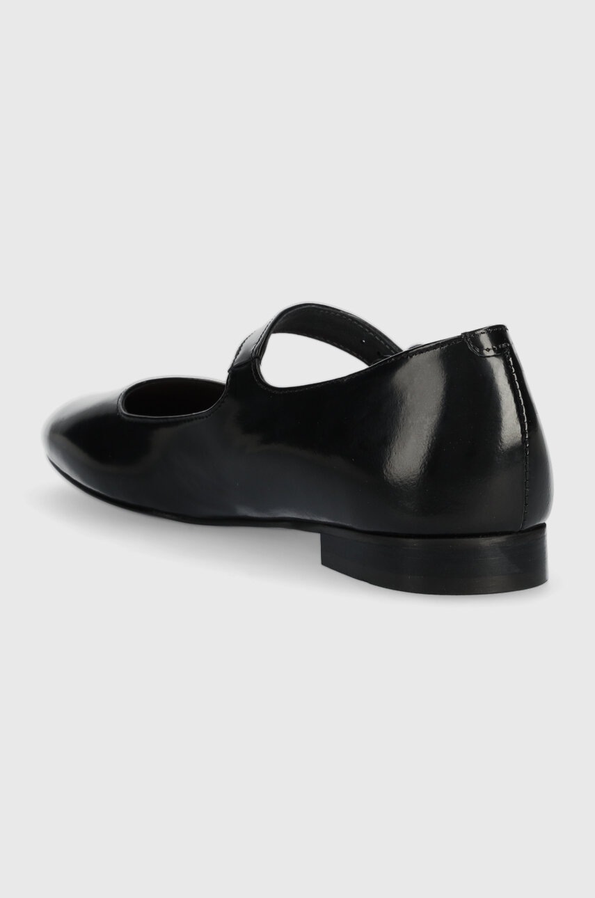 Jonak bőr balerina cipő DAURINE CUIR GLACE fekete, 3300192 termék 2. képe