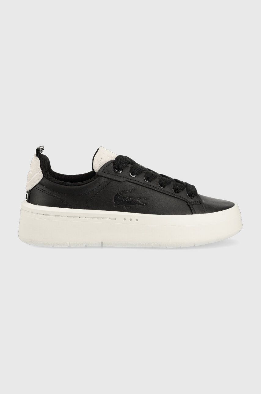 Lacoste Sneakers Din Piele Carnaby Culoarea Negru, 45sfa0040