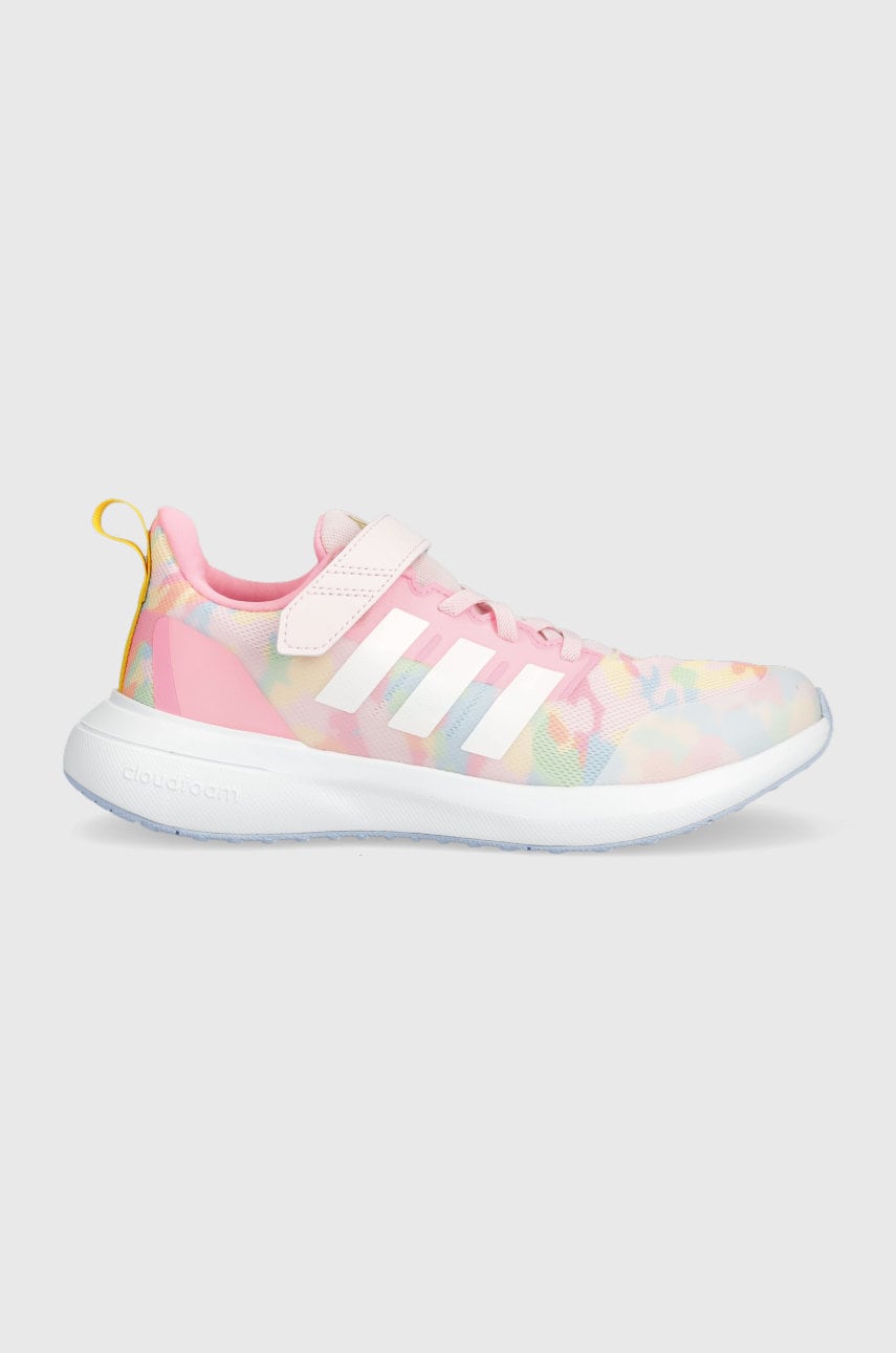 Adidas sneakers pentru copii fortarun 2.0 el k culoarea roz