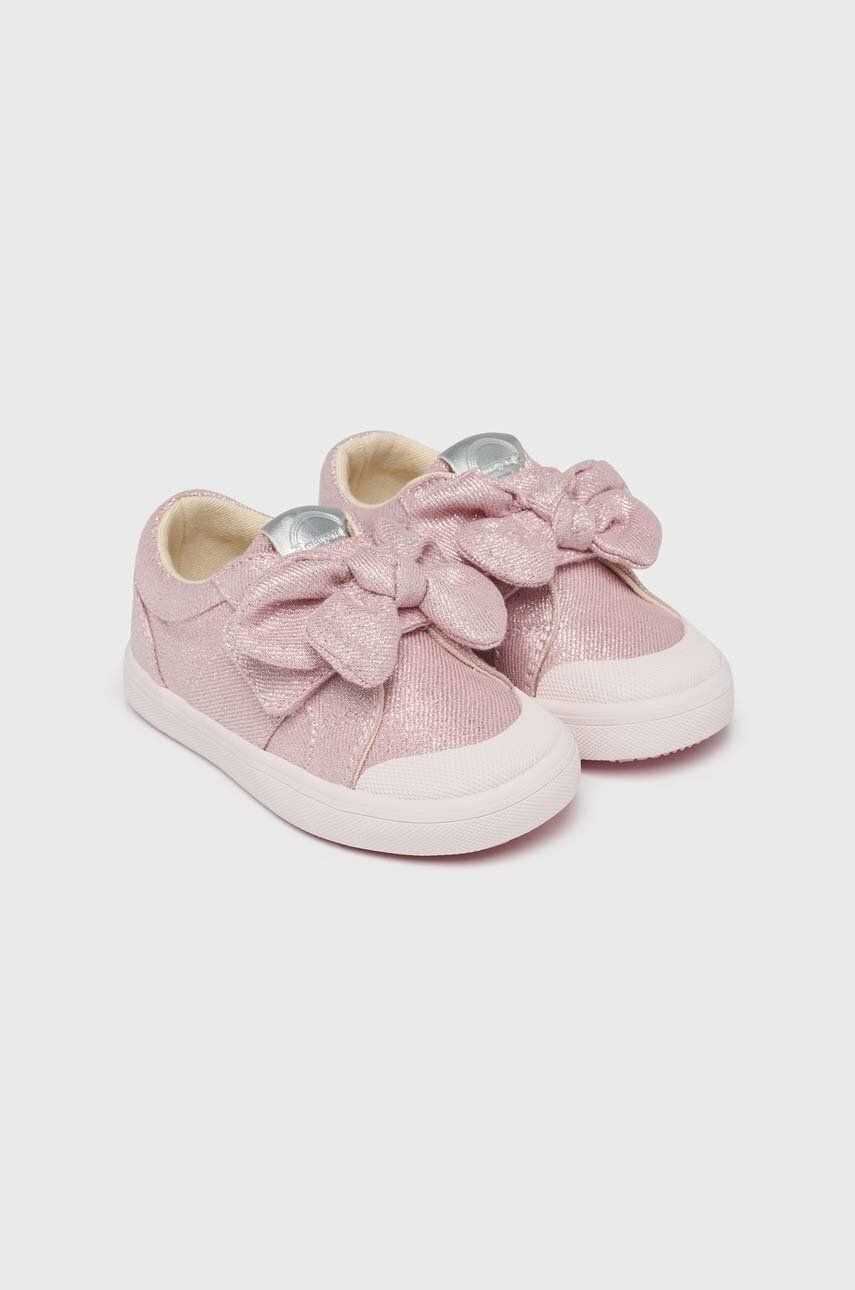 Dětské sneakers boty Mayoral růžová barva - růžová -  Svršek: Textilní materiál Vnitřek: T