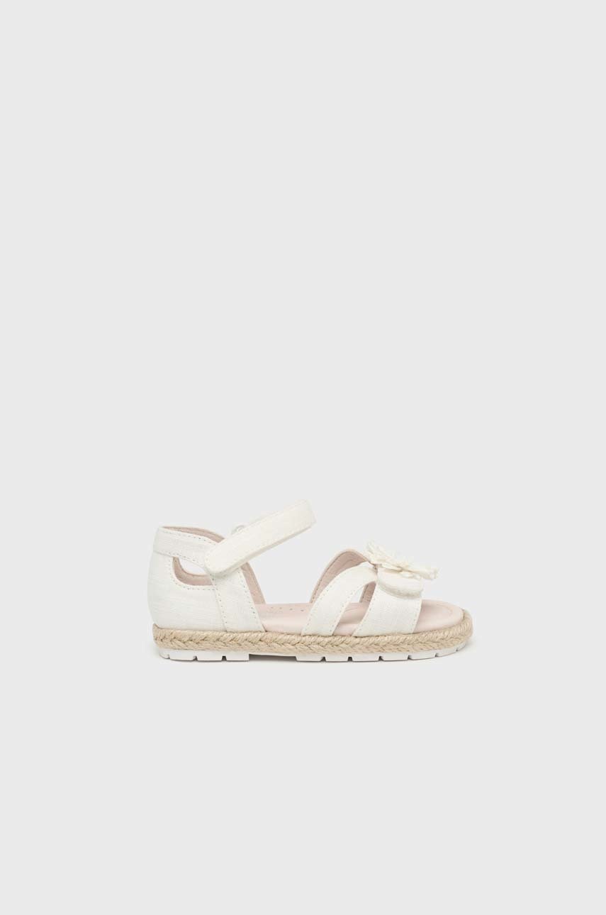 Детские сандалии Mayoral цвет белый в Ивано-Франковске Детские сандалии Mayoral цвет белый в Ивано-Франковске