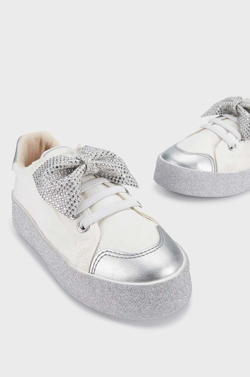 Mayoral sneakers pentru copii culoarea alb
