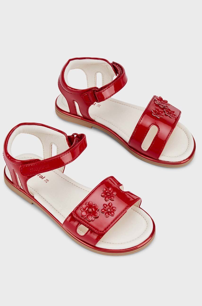 Mayoral sandale copii culoarea rosu