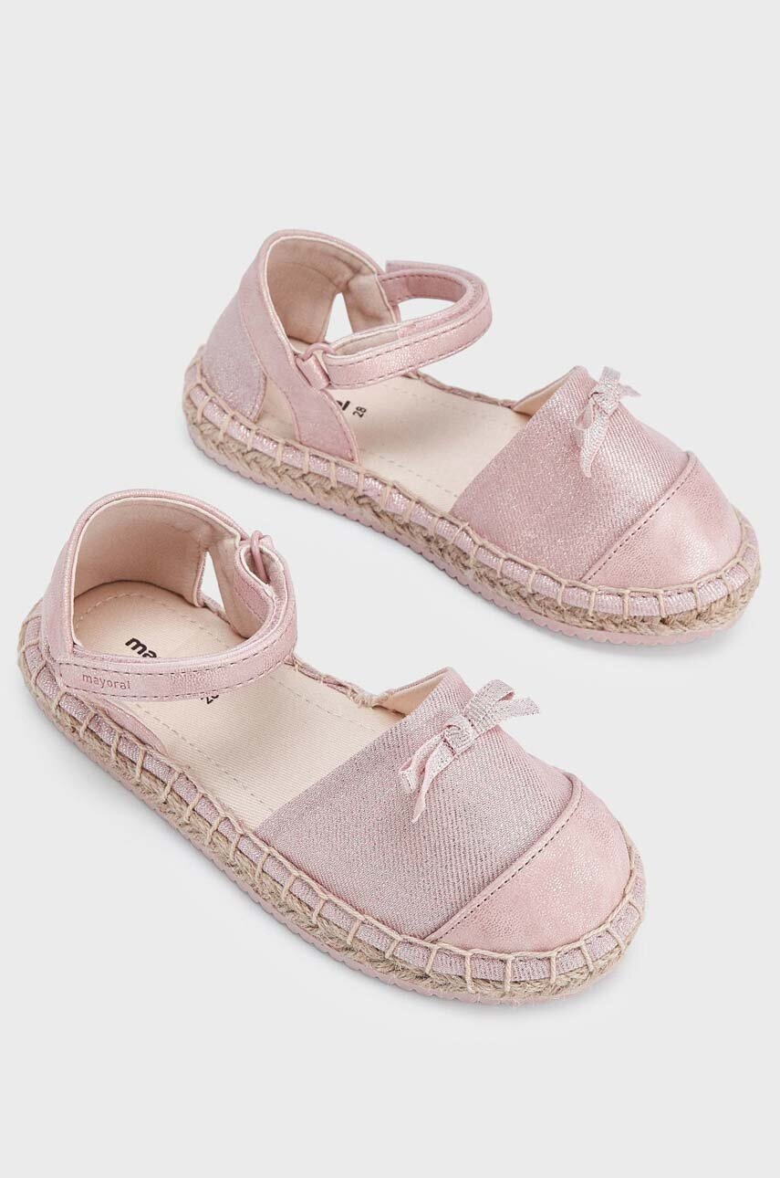 Детские сандалии Mayoral цвет розовый Детские сандалии Mayoral цвет розовый