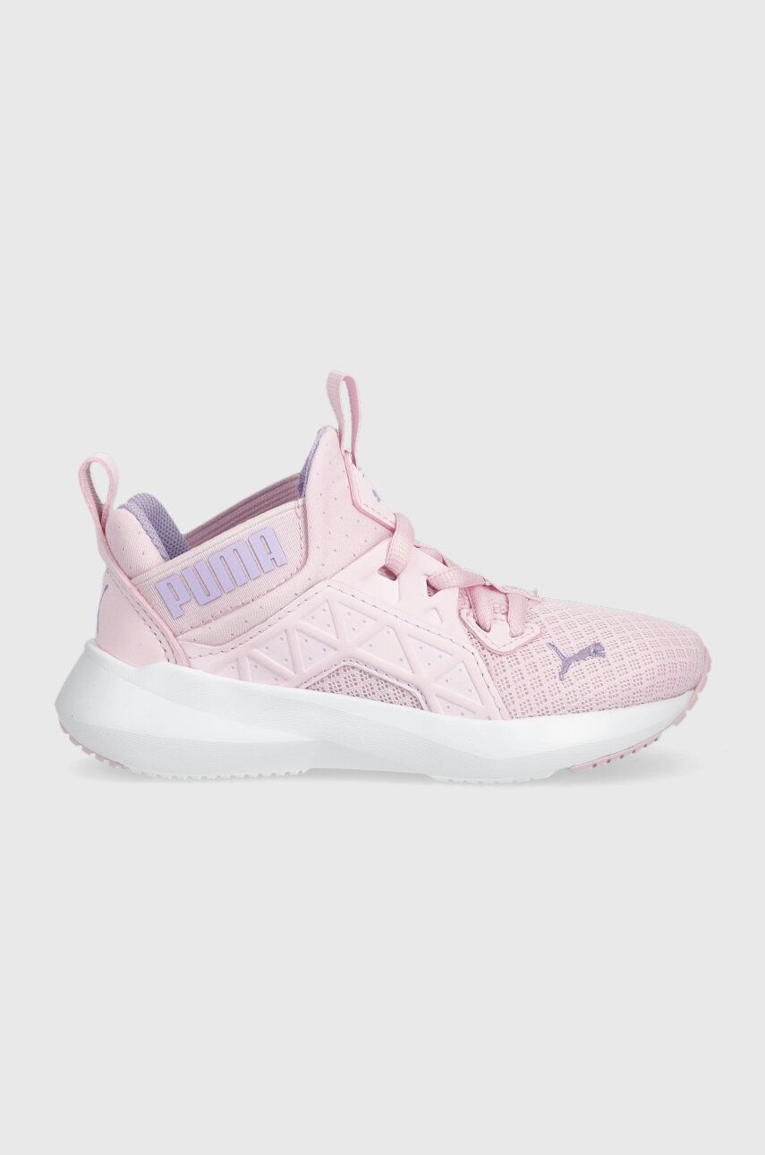 Dětské sneakers boty Puma Soft Enzo NXT PS růžová barva - růžová -  Svršek: Umělá hmota