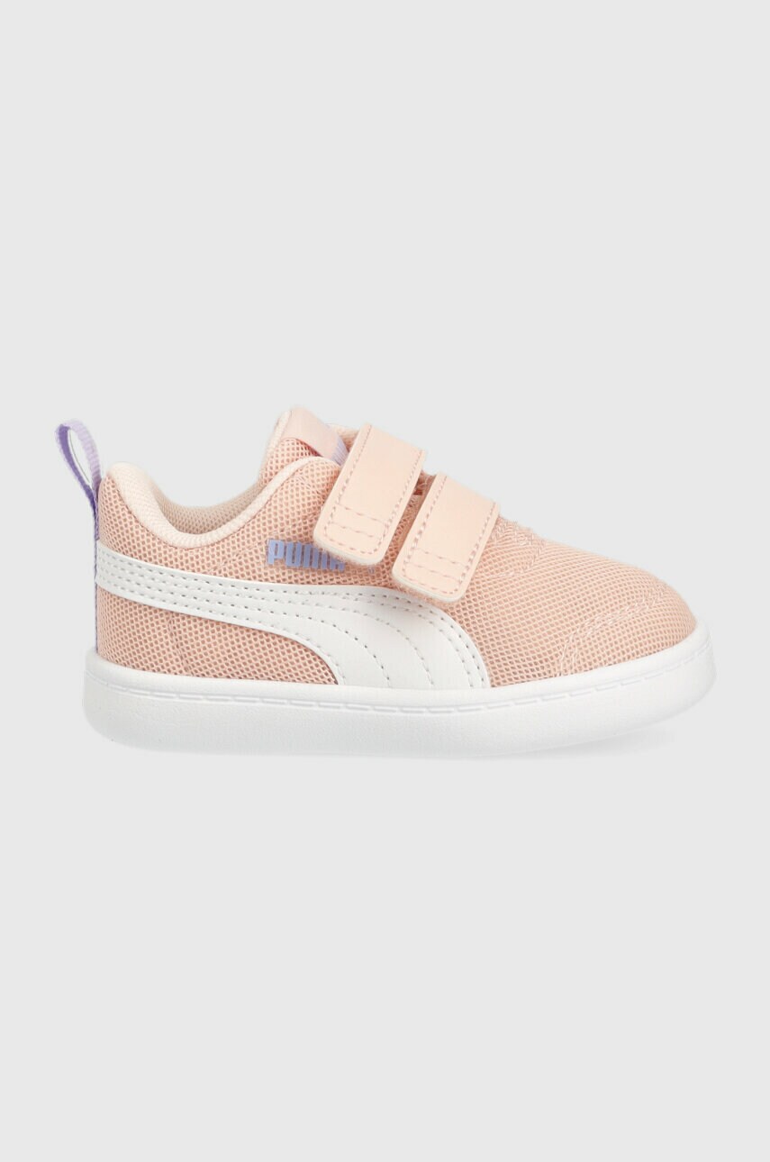 Puma sneakers pentru copii Courtflex v2 Mesh V Inf culoarea roz