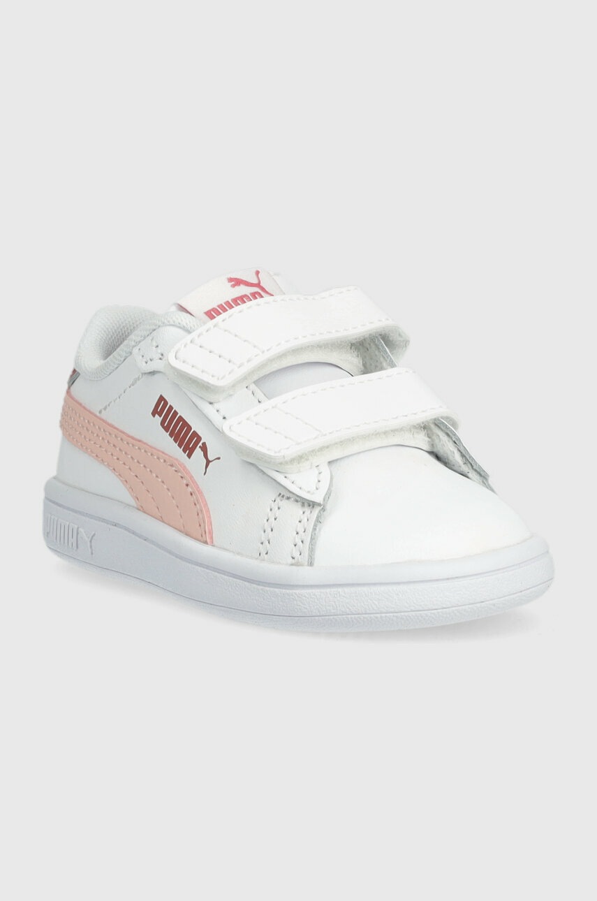 Дитячі кросівки Puma Puma Smash 3.0 L V Inf колір білий