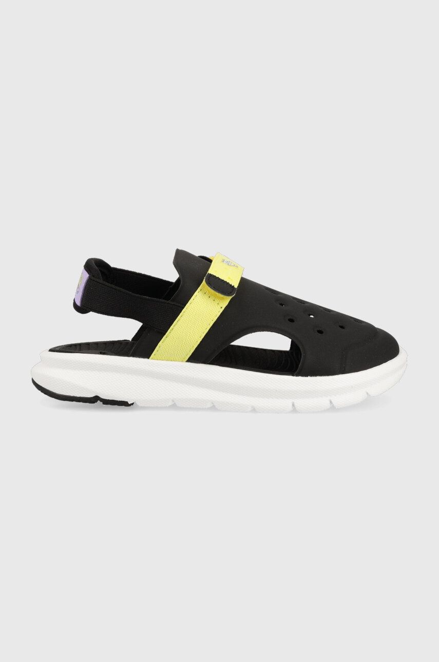 E-shop Dětské sandály Puma Evolve Sandal Spongebob AC PS černá barva