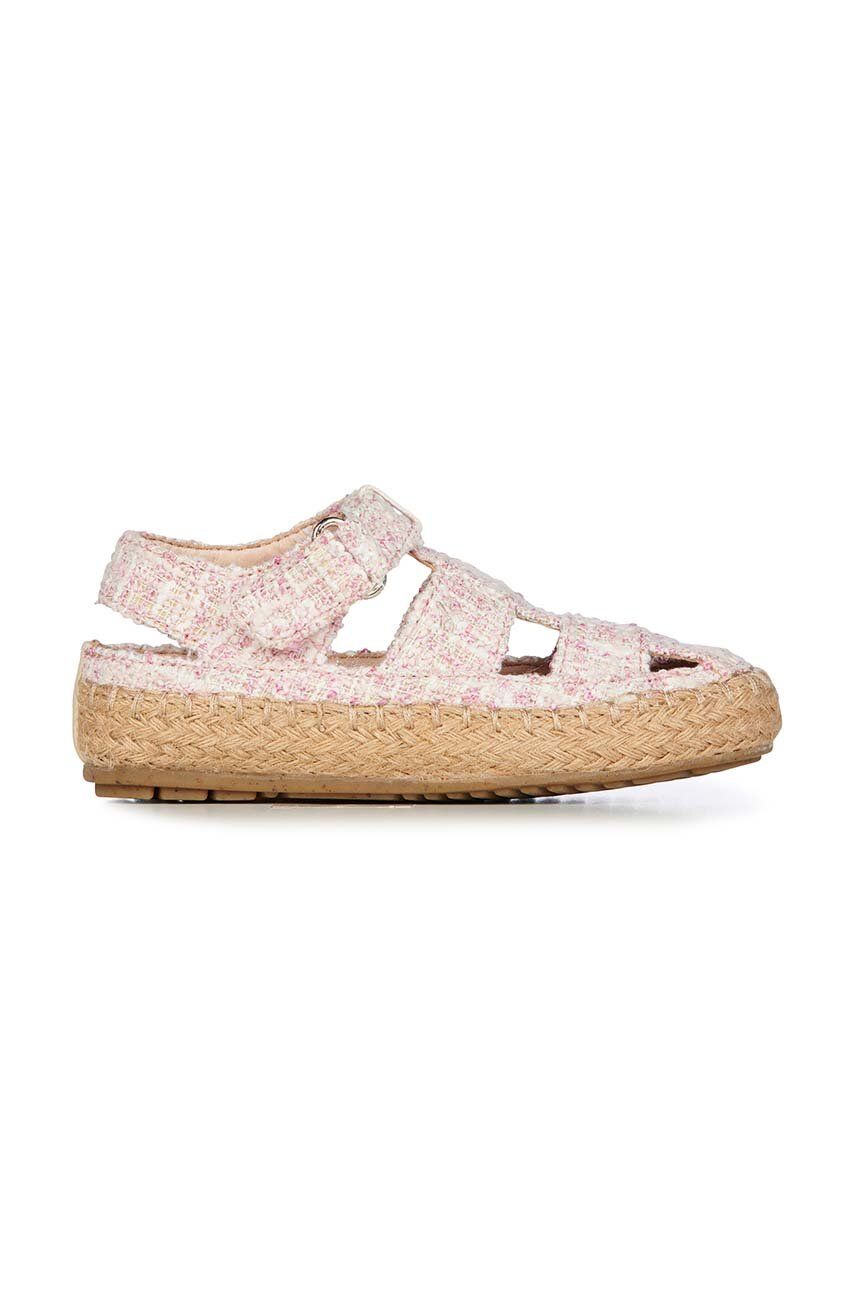 E-shop Dětské sandály Emu Australia Cove Tweed růžová barva