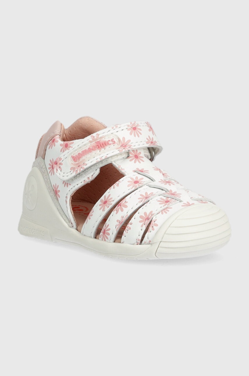 Детские кожаные сандалии Biomecanics цвет белый в Луцке Детские кожаные сандалии Biomecanics цвет белый в Луцке
