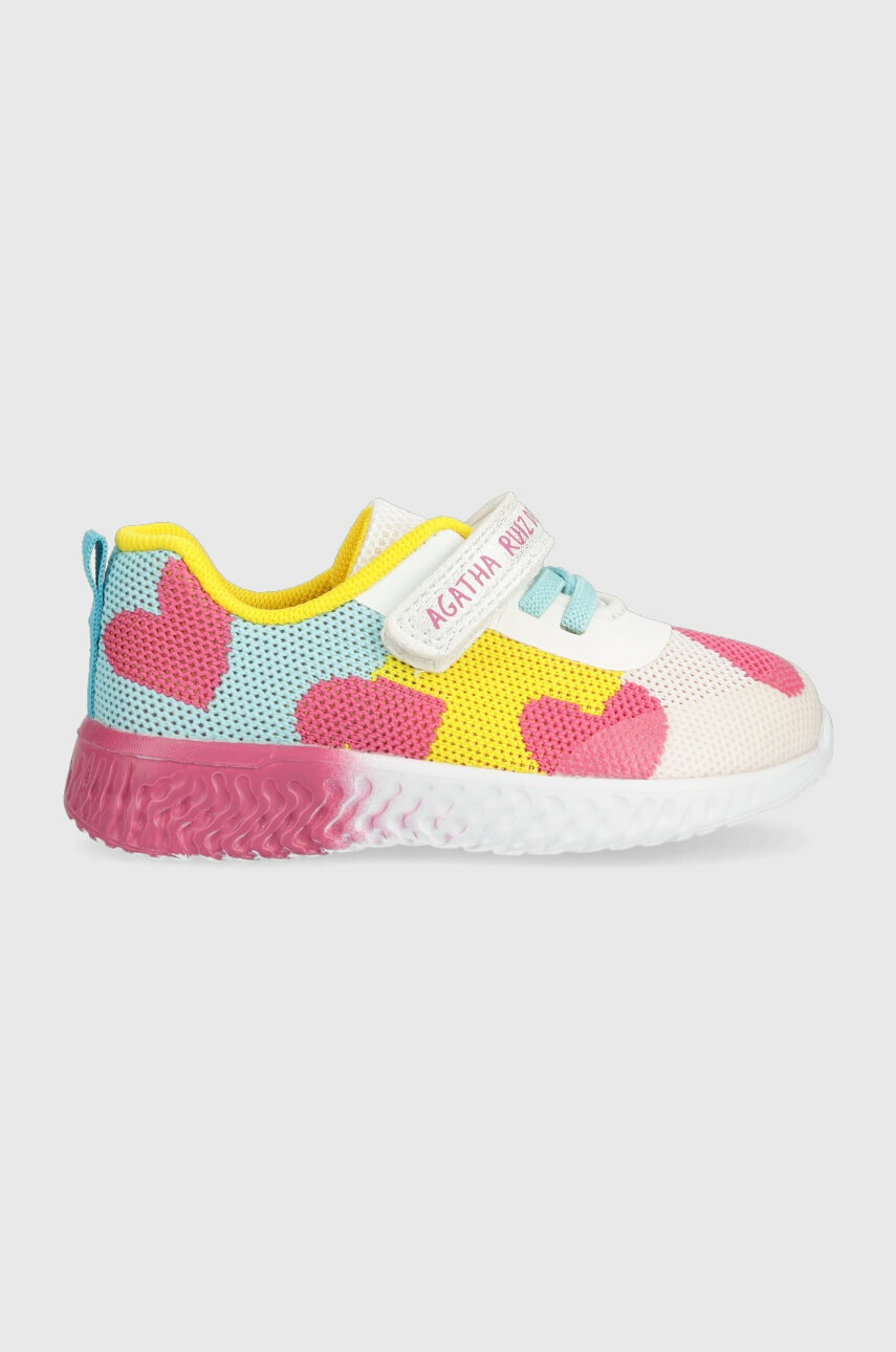 

Детски маратонки Agatha Ruiz de la Prada в бяло, Бял