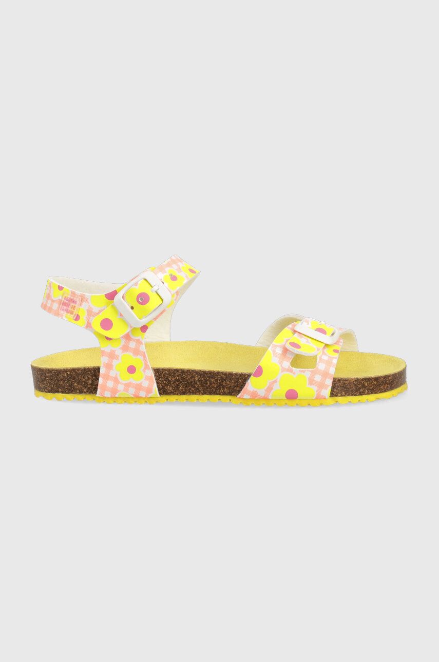 Levně Dětské sandály Agatha Ruiz de la Prada žlutá barva