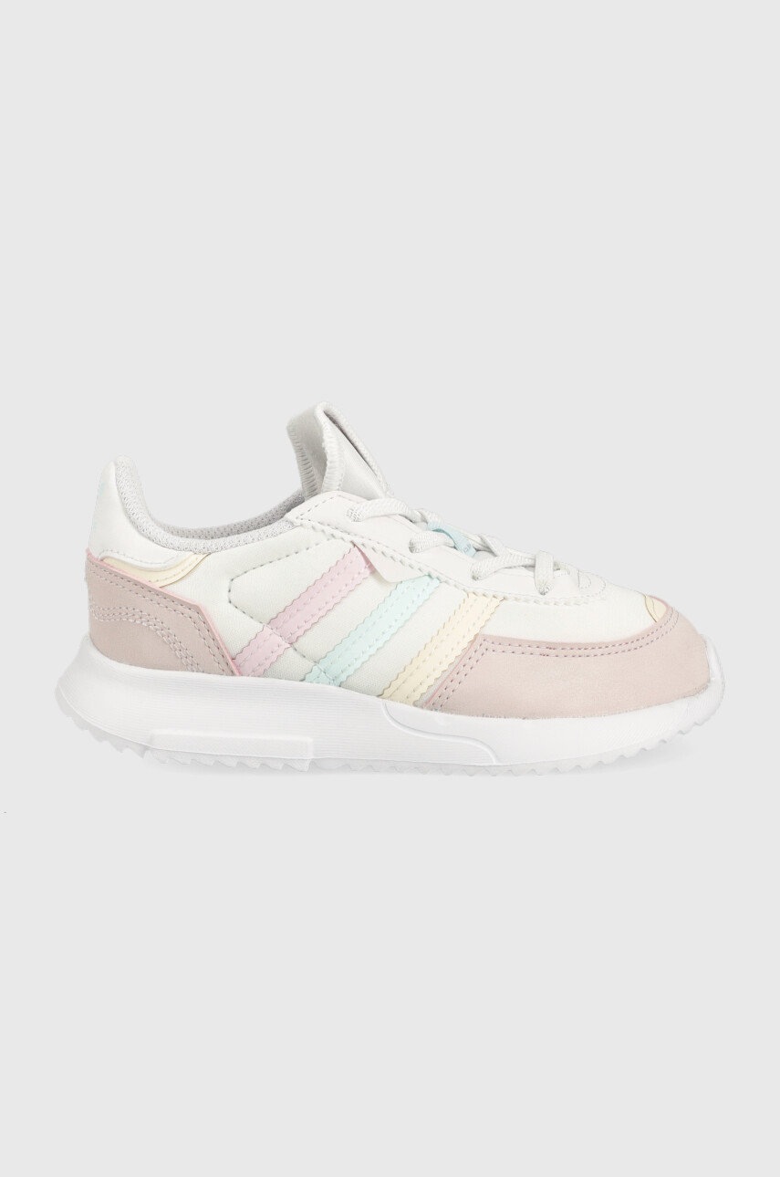 

Детские кроссовки adidas Originals RETROPY F2 EL I цвет розовый