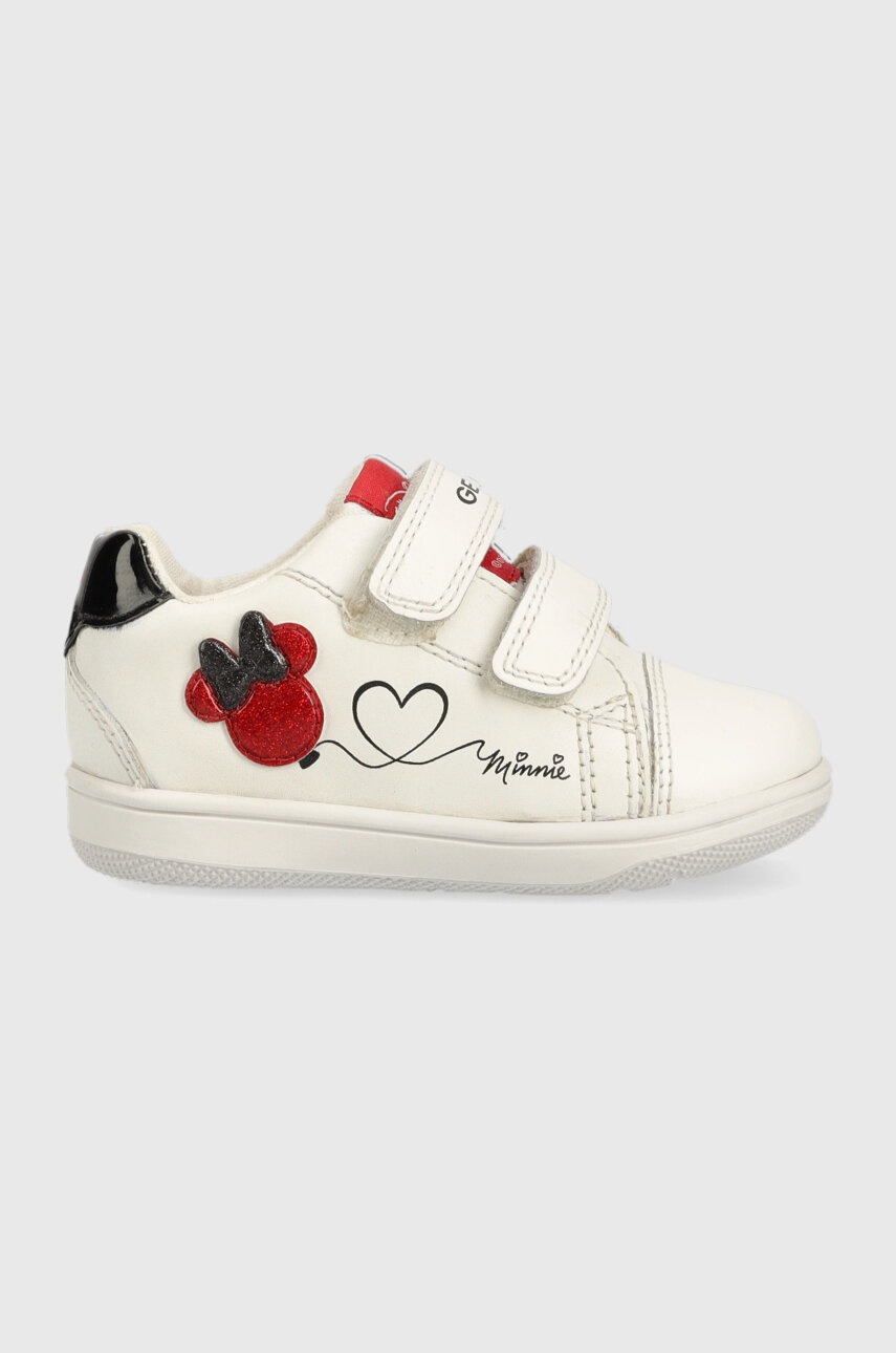 

Детски маратонки Geox x Disney в бяло, Бял