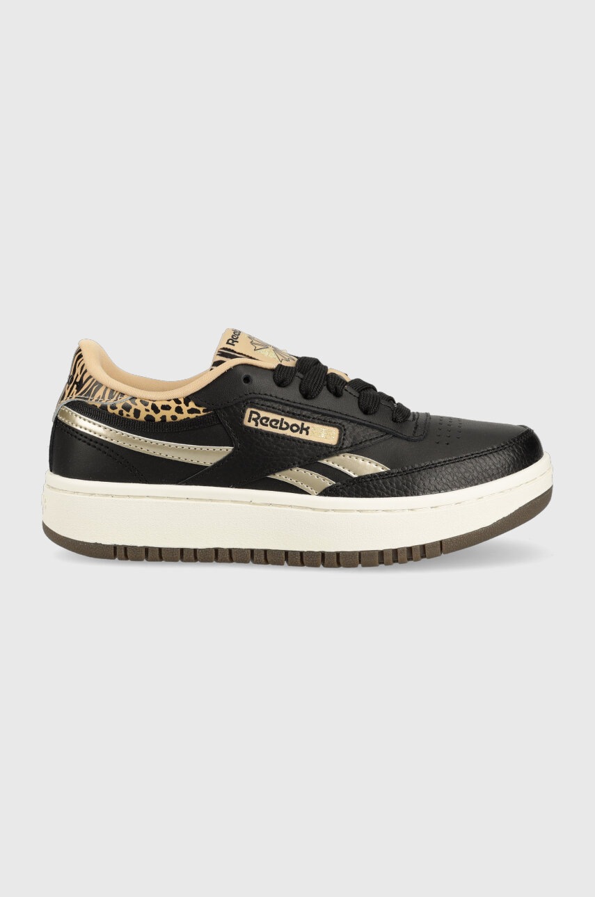 

Детские кроссовки Reebok Classic CLUB C DOUBLE REVEN цвет чёрный
