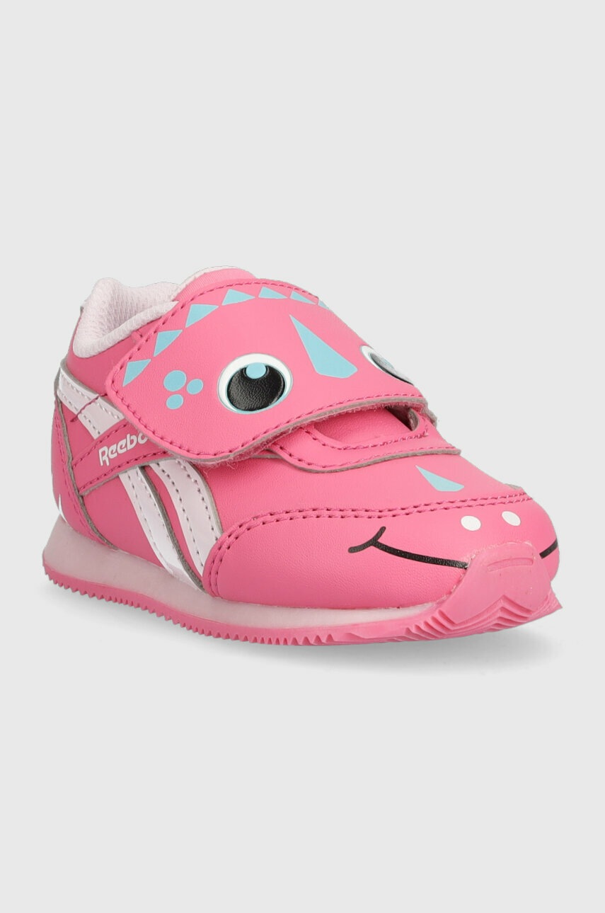 Детские кроссовки Reebok Classic ROYAL CL JOG цвет розовый