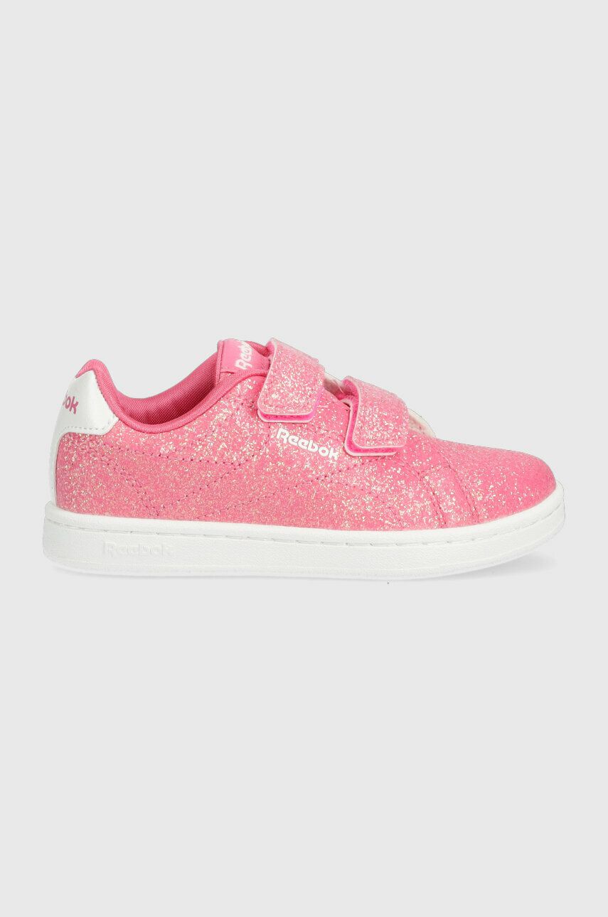 Dětské sneakers boty Reebok Classic RBK ROYAL COMPLETE růžová barva - růžová -  Svršek: Umělá h
