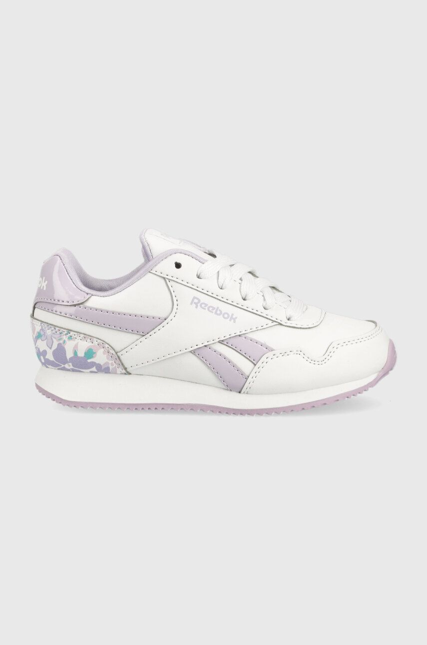 Levně Dětské sneakers boty Reebok Classic ROYAL CL JOG fialová barva