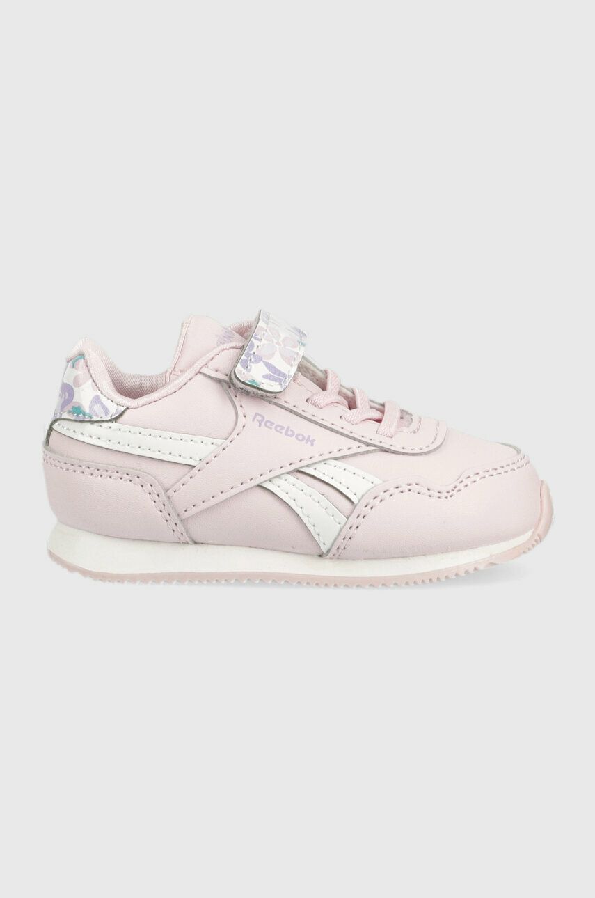 Levně Dětské sneakers boty Reebok Classic ROYAL CL JOG růžová barva