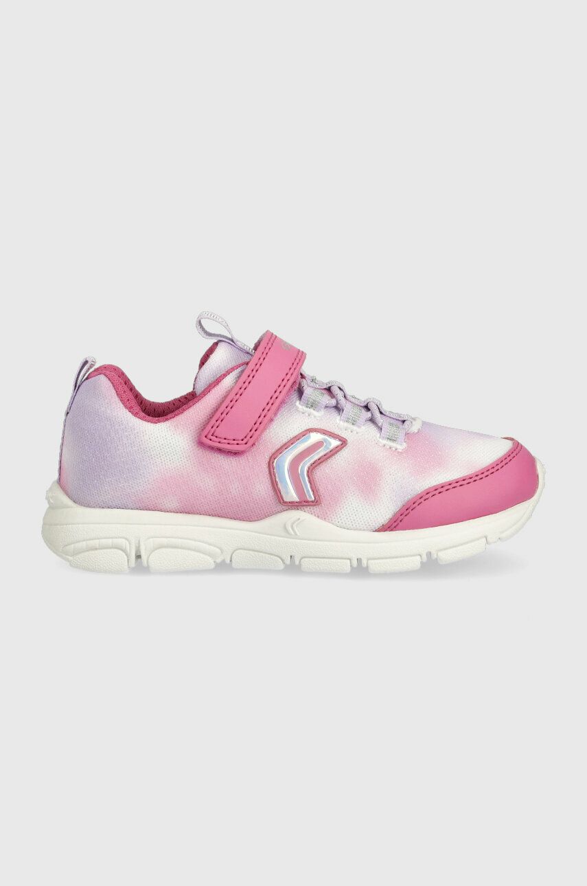 Geox sneakers pentru copii culoarea roz image0