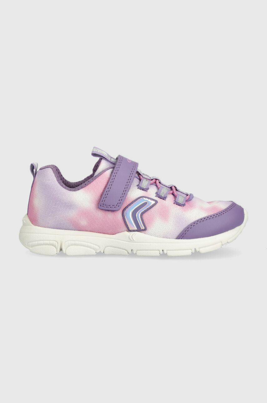 Geox sneakers pentru copii culoarea violet image0
