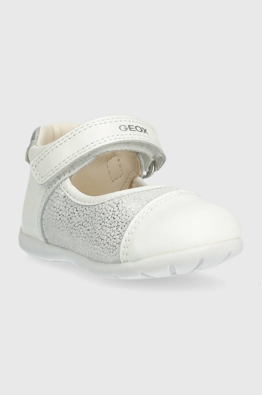 Детские полуботинки Geox цвет белый Детские полуботинки Geox цвет белый