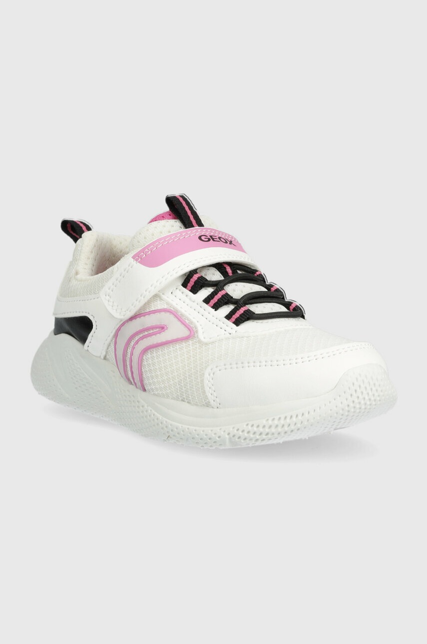 Детские кроссовки Geox цвет белый