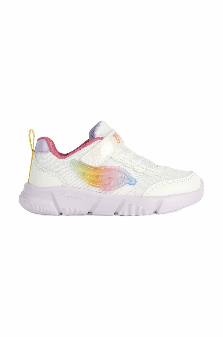 Geox sneakers pentru copii culoarea alb