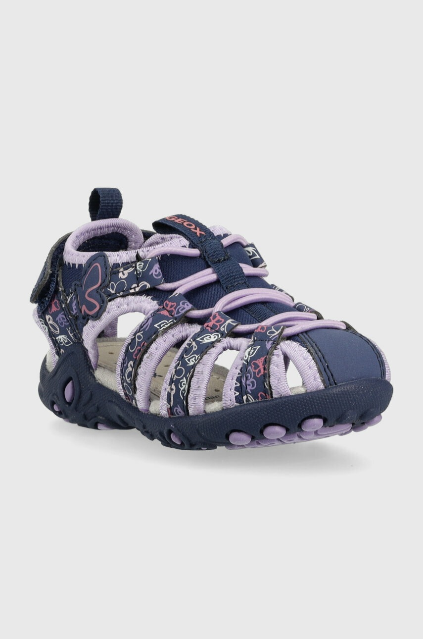Детские сандалии Geox цвет фиолетовый