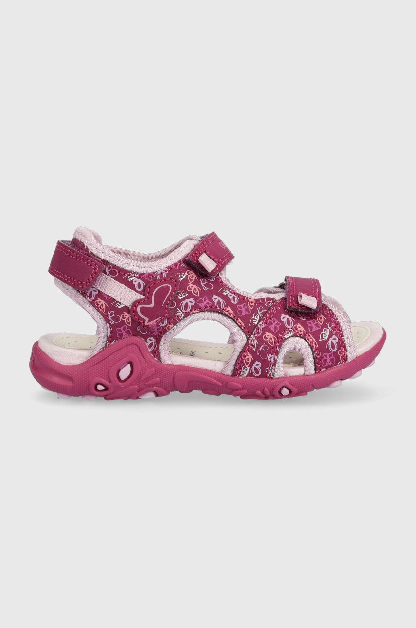Geox sandale copii culoarea violet