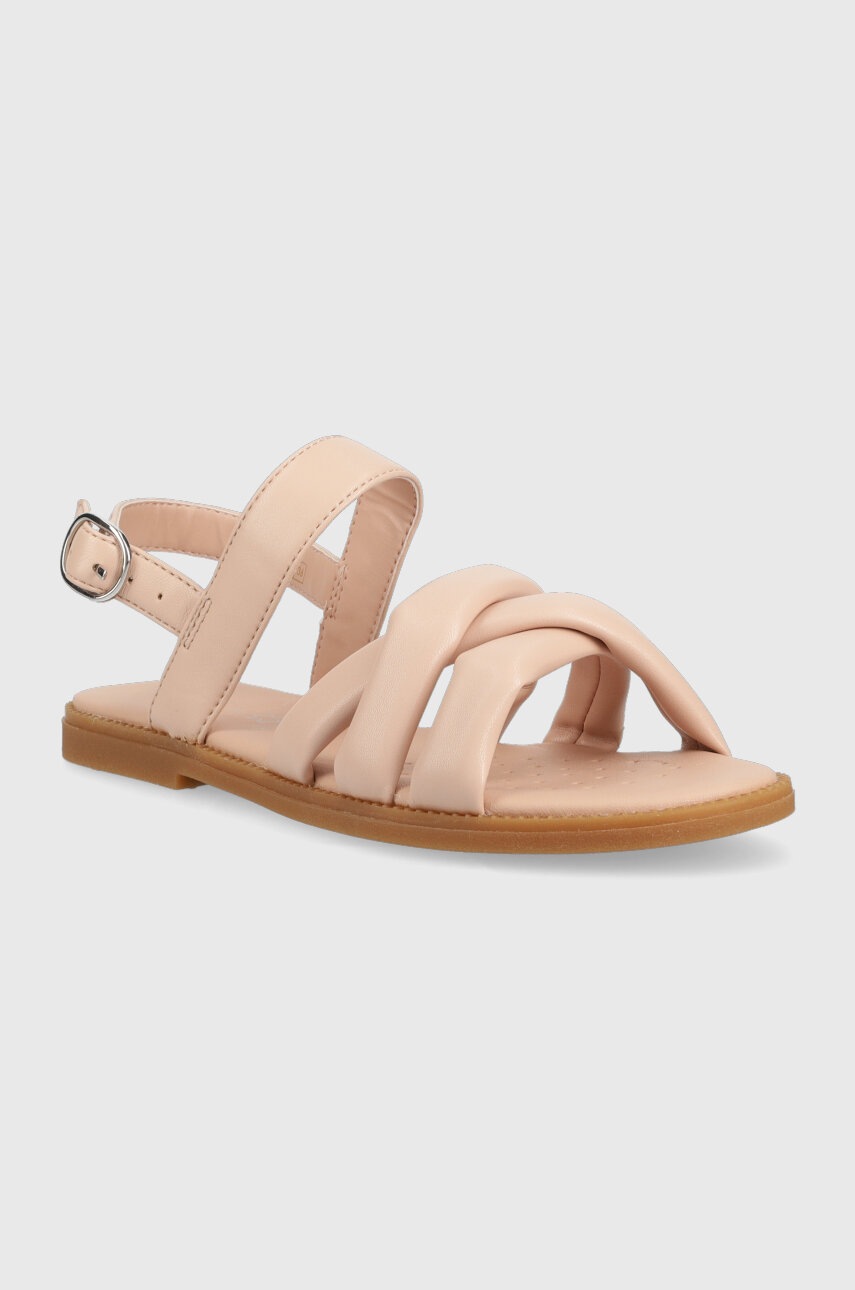 Сандалии Geox цвет бежевый Сандалии Geox цвет бежевый