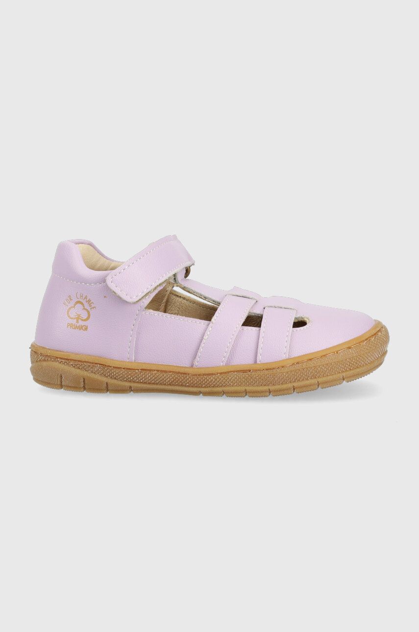 E-shop Dětské sandály Primigi fialová barva