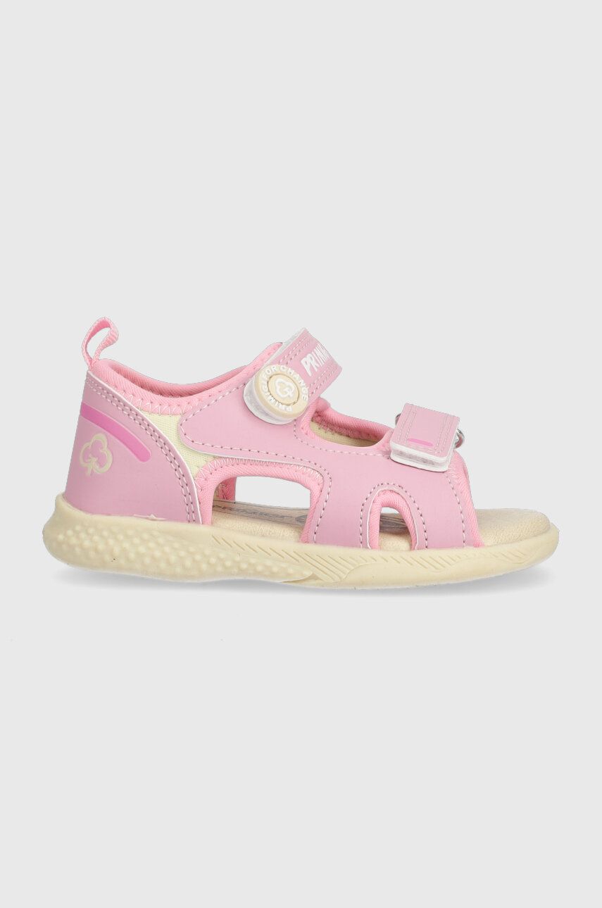 E-shop Dětské sandály Primigi růžová barva