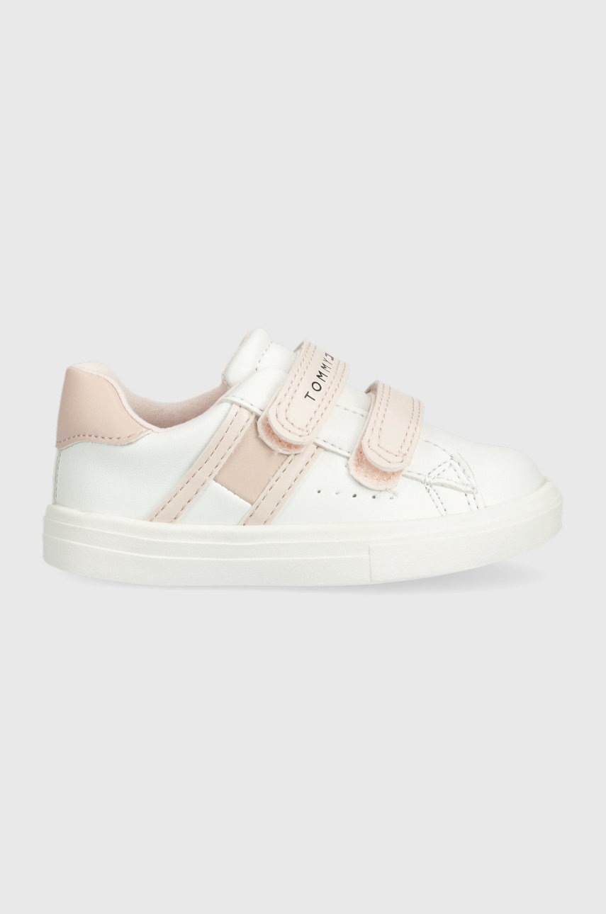 

Детски маратонки Tommy Hilfiger в бяло, Бял