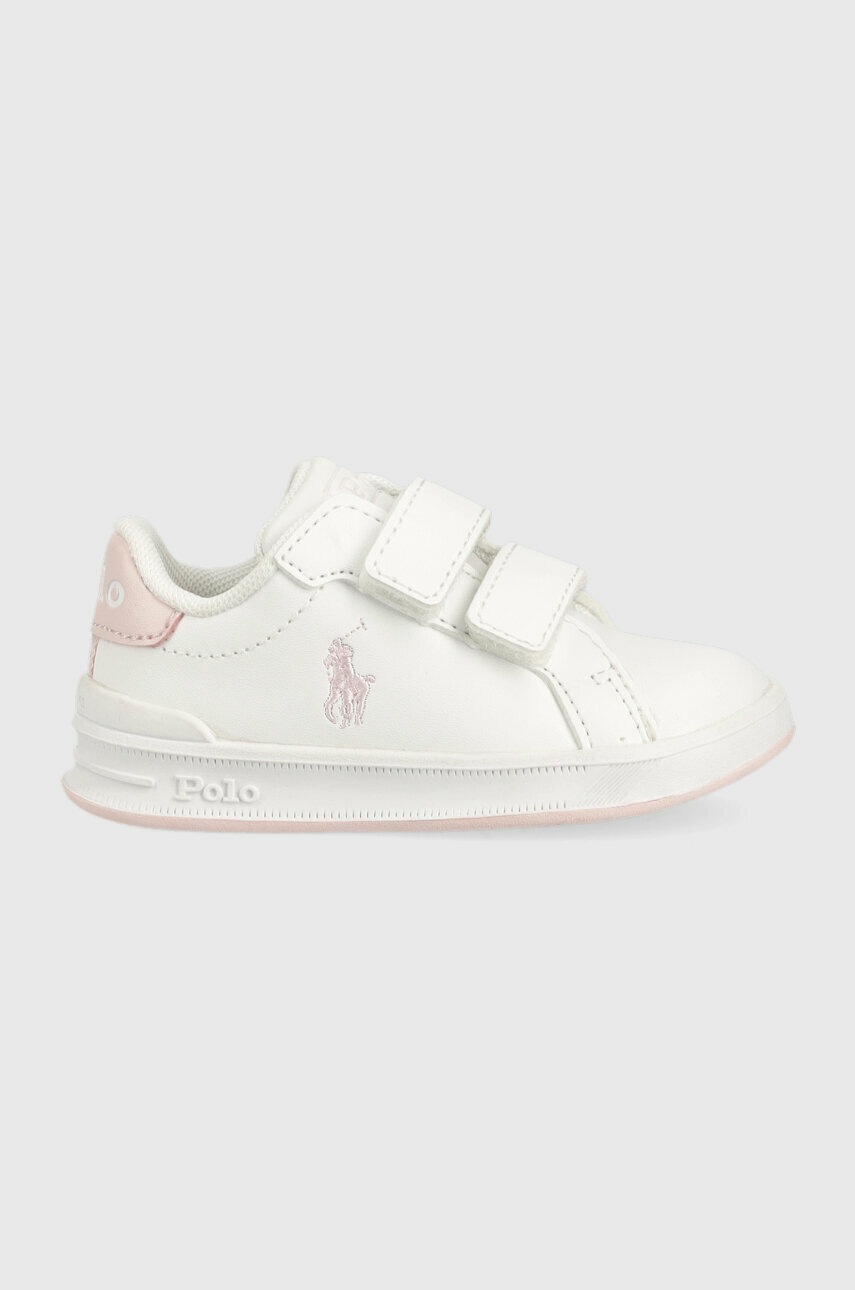 

Детские кроссовки Polo Ralph Lauren цвет белый