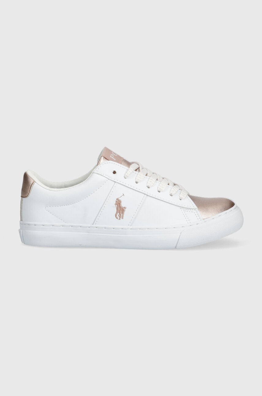 

Детские кроссовки Polo Ralph Lauren цвет белый