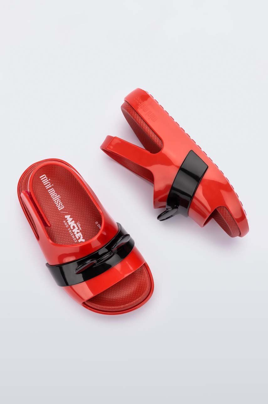 Levně Dětské sandály Melissa x Disney červená barva