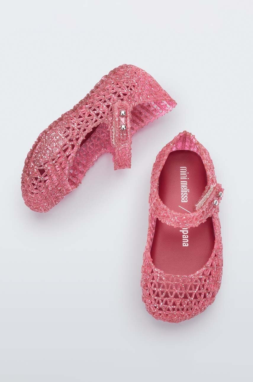 Детские балетки Melissa цвет розовый Детские балетки Melissa цвет розовый