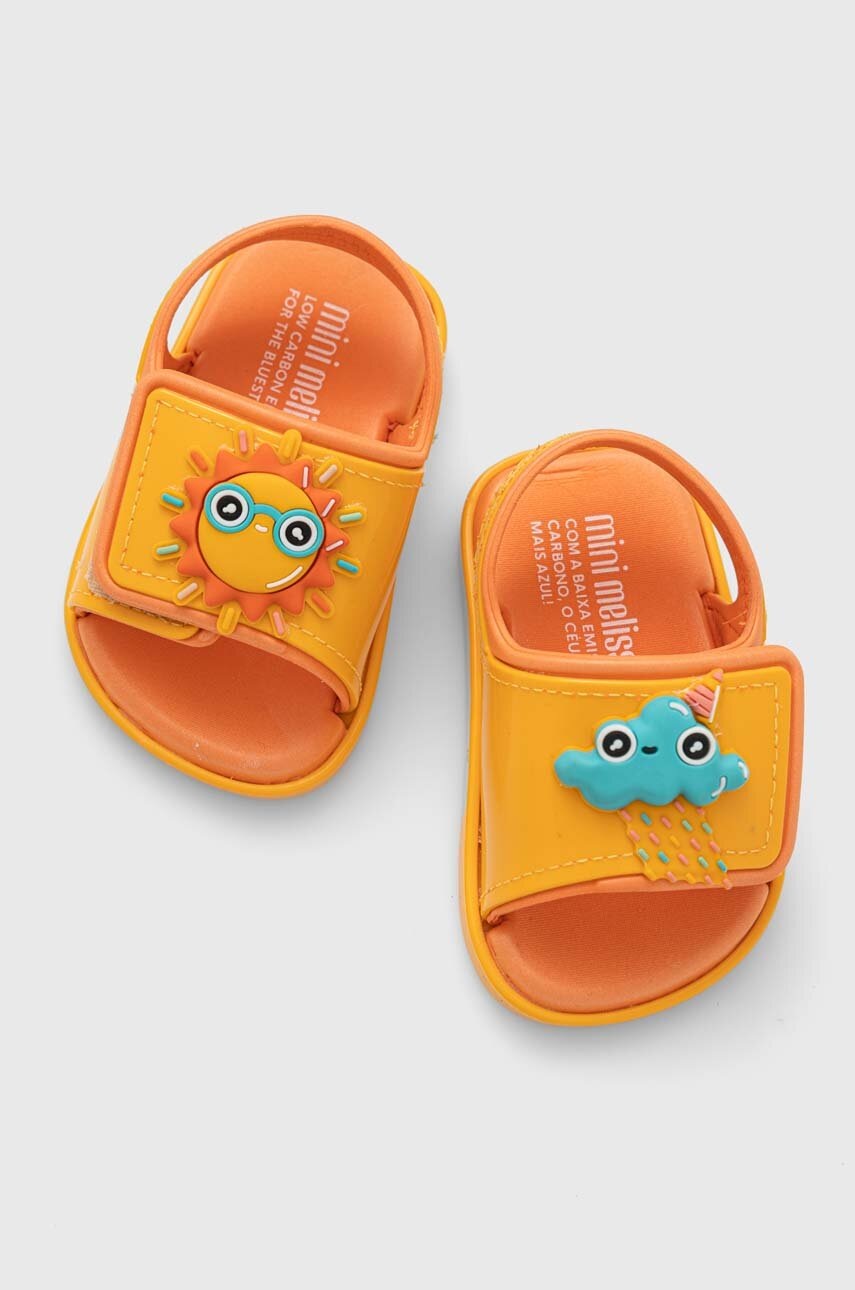 Детские сандалии Melissa цвет оранжевый Детские сандалии Melissa цвет оранжевый