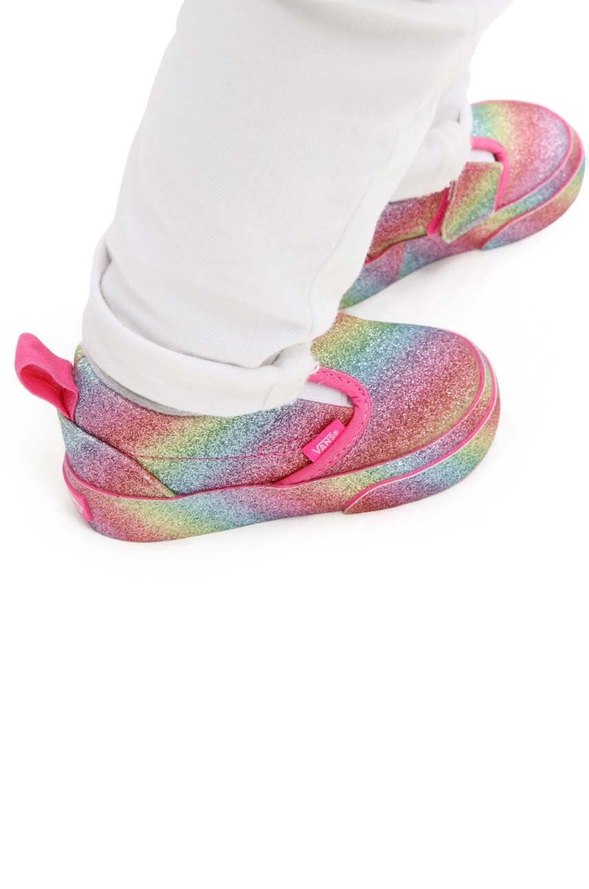 Детские кеды Vans TD Slip On V CTHR CHBD MBLUE Детские кеды Vans TD Slip On V CTHR CHBD MBLUE