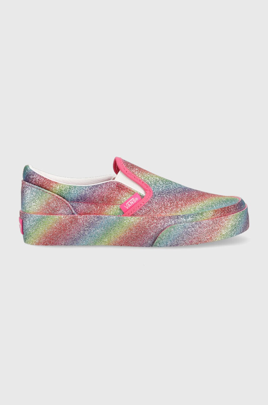 

Дитячі кеди Vans UY Classic Slip On CTHR CHBD TRDWN