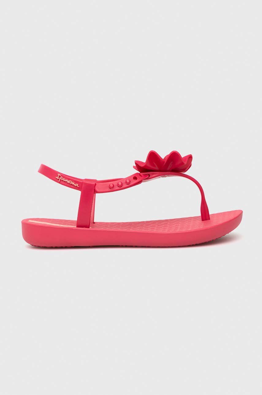 Dětské sandály Ipanema růžová barva - růžová -  Svršek: Umělá hmota Vnitřek: Umělá hmota