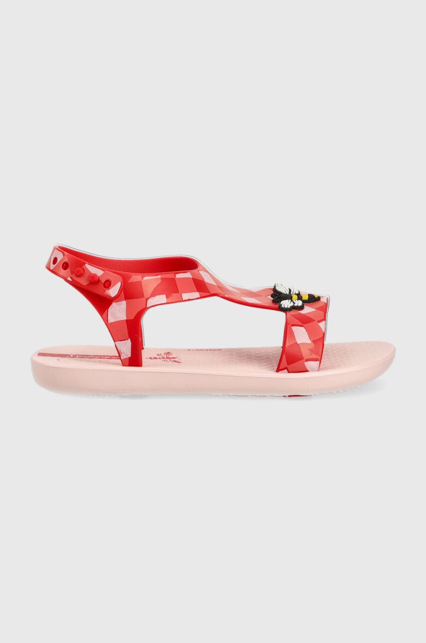 Levně Dětské sandály Ipanema růžová barva