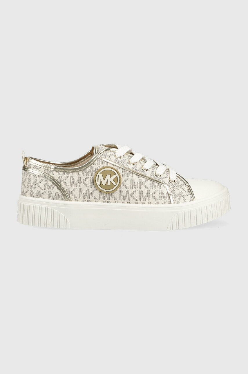 Детские кеды Michael Kors цвет бежевый Детские кеды Michael Kors цвет бежевый