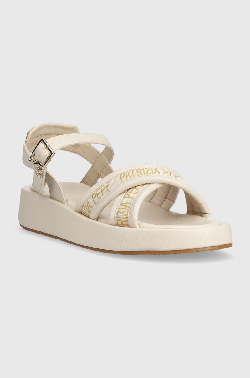 Дитячі сандалі Patrizia Pepe колір бежевий в Києві Дитячі сандалі Patrizia Pepe колір бежевий в Києві