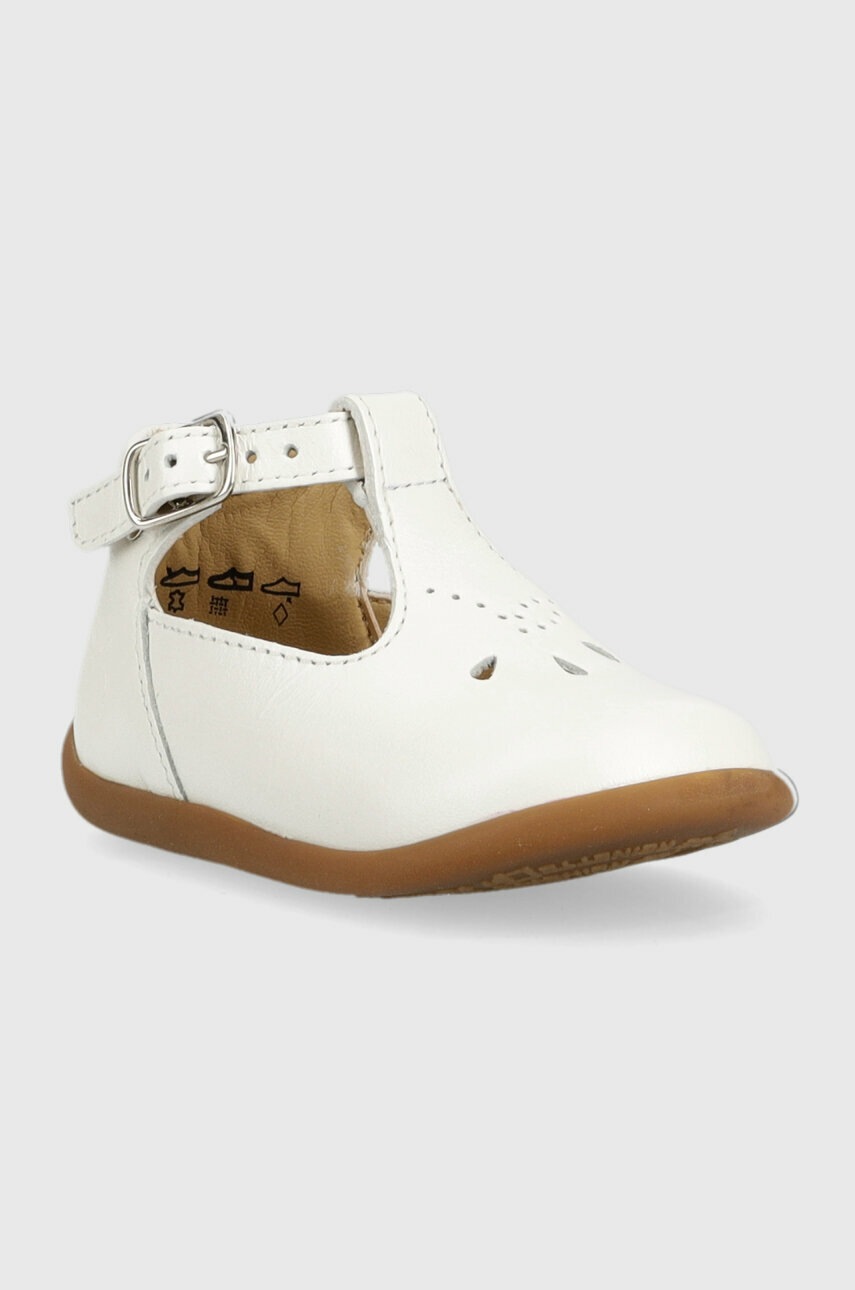 Детские кожаные полуботинки Pom D'api цвет белый в Ивано-Франковске Детские кожаные полуботинки Pom D'api цвет белый в Ивано-Франковске