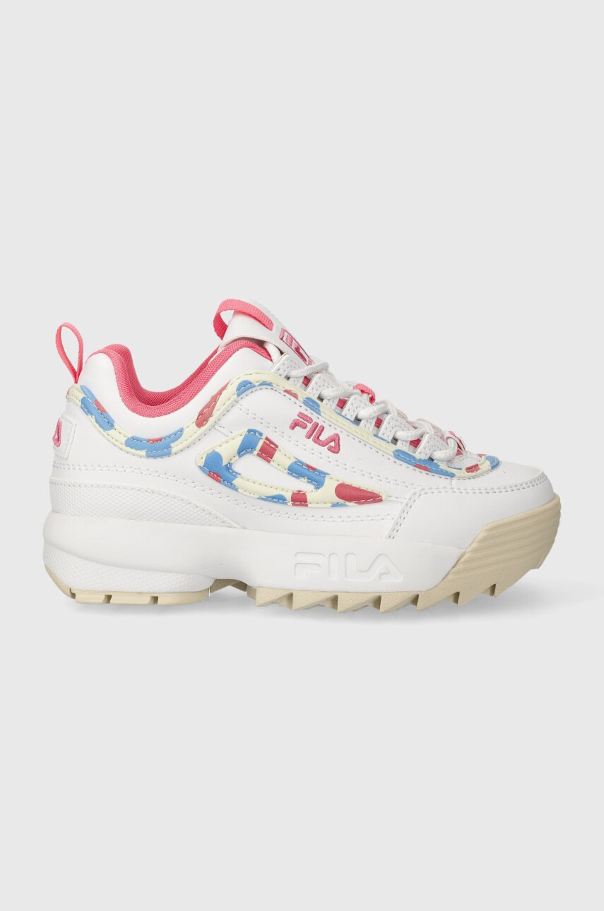 Fila sneakers pentru copii FFK0115 DISRUPTOR F culoarea roz