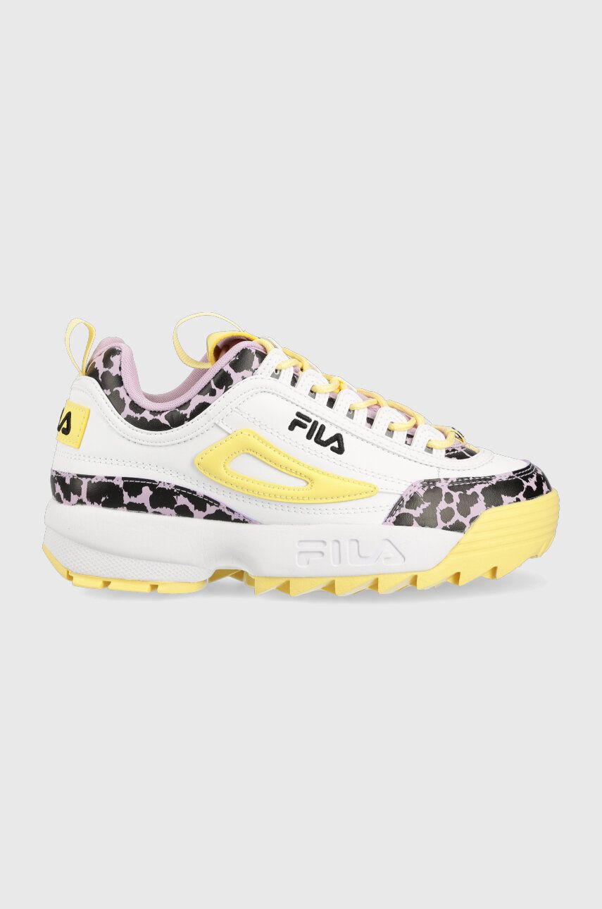 Детские кроссовки Fila FFT0062 DISRUPTOR F цвет жёлтый China